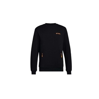 Image of STIHL Sweat Shirt Logo Unisex Zwart -maat S